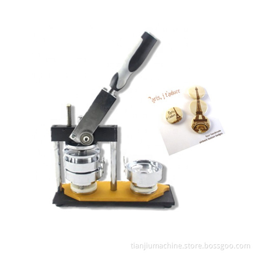 DIY Manual Button Machine with Steel Bearings TJ CN;JIA